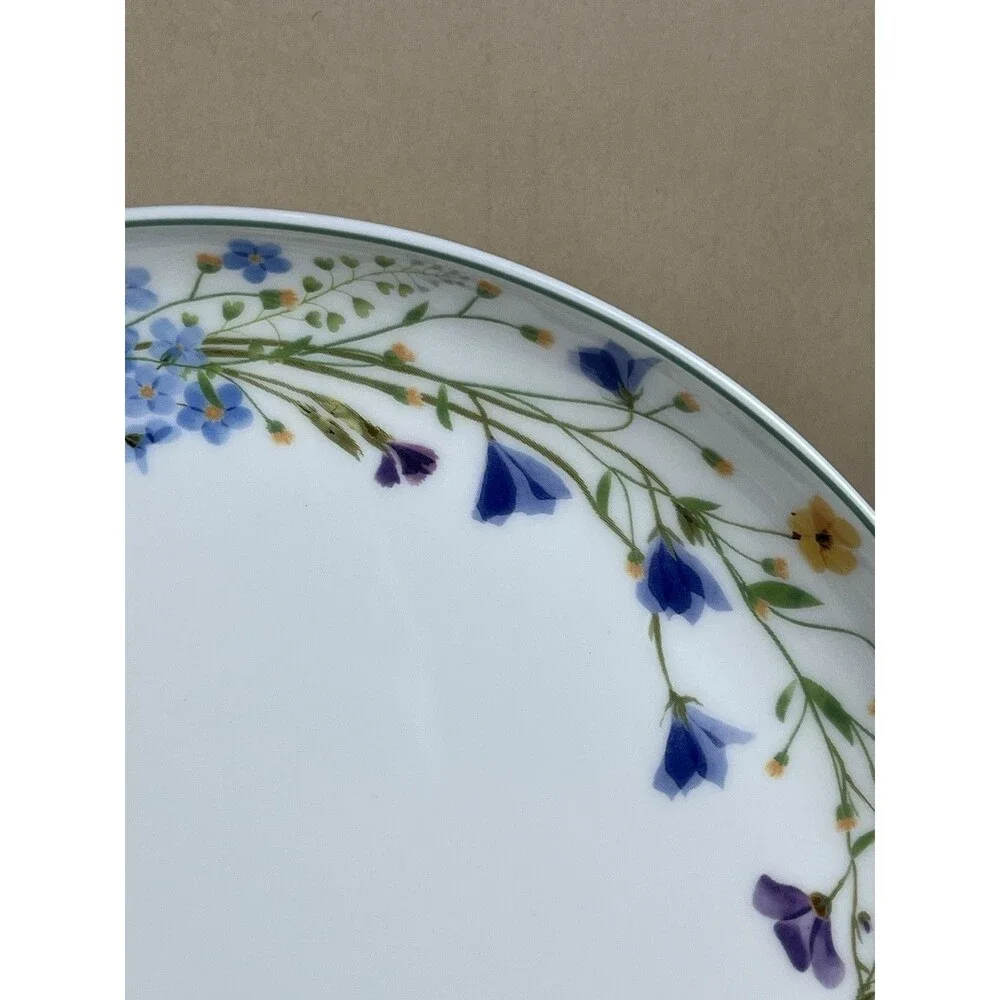 2 NWT Mikasa Spring Floral Quinn House of Turnoursky Dinner Plate 11” Bone China